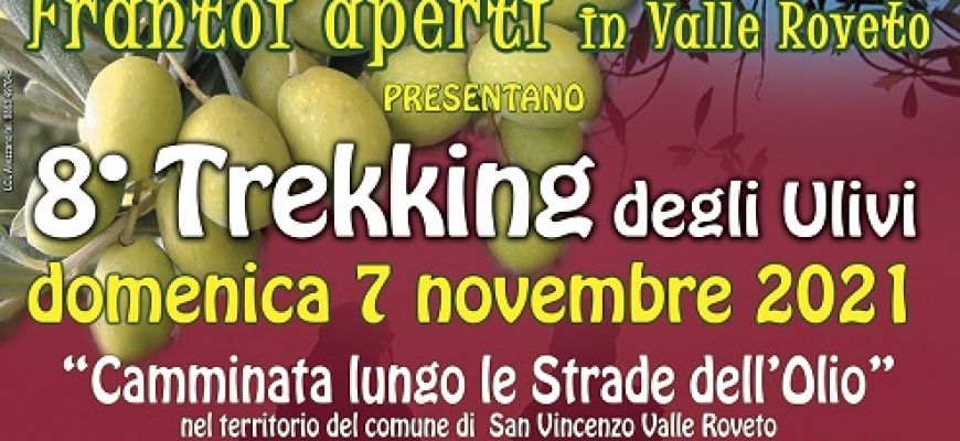 Torna il trekking degli ulivi a San Vincenzo Valle Roveto.