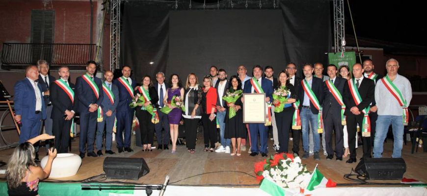 Celebrato il conferimento del titolo onorifico di Città a San Benedetto dei Marsi.