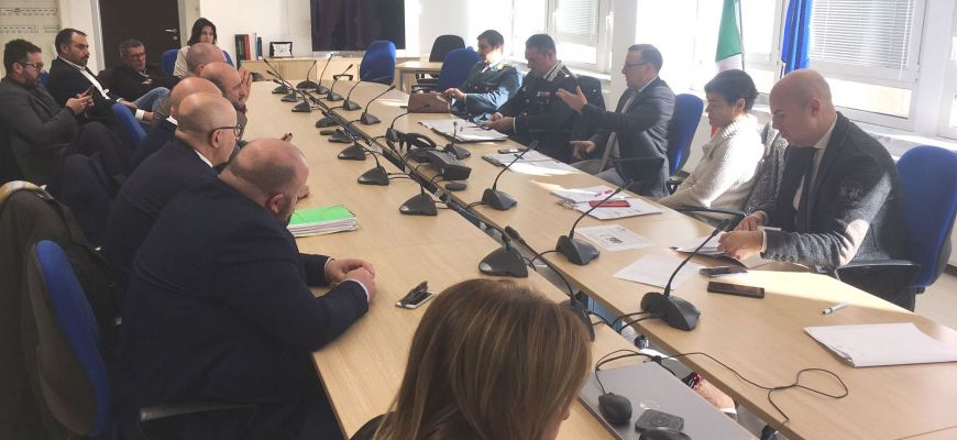 Comitato Provinciale Ordine e Sicurezza Pubblica su situazione furti area marsicana e Valle Roveto
