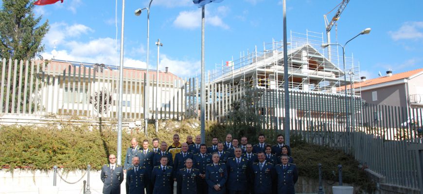 Guardia di Finanza, il generale Buratti in visita in Abruzzo