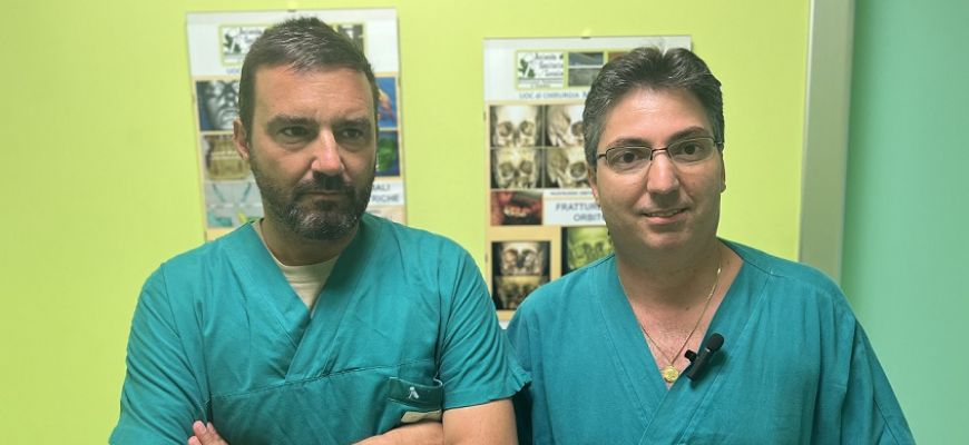 Delicatissima operazione eseguita dalla Chirurgia maxillo-facciale dell'ospedale di L'Aquila