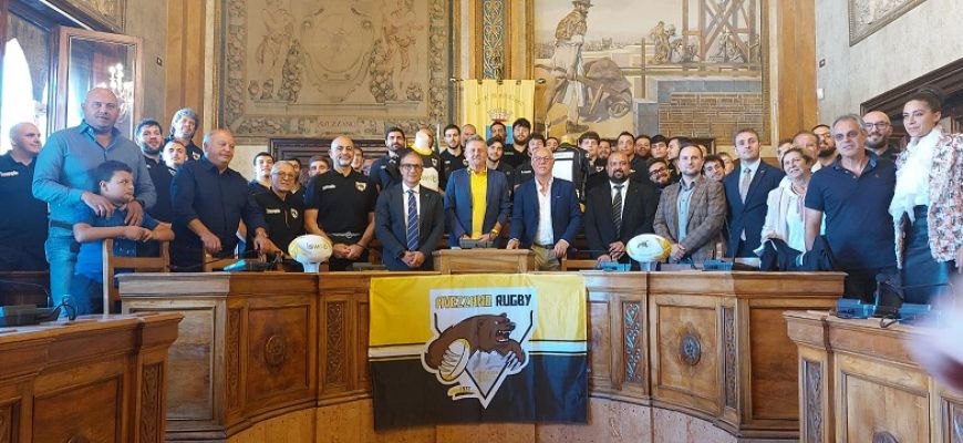 Isweb Avezzano Rugby: presentata la squadra in Comune