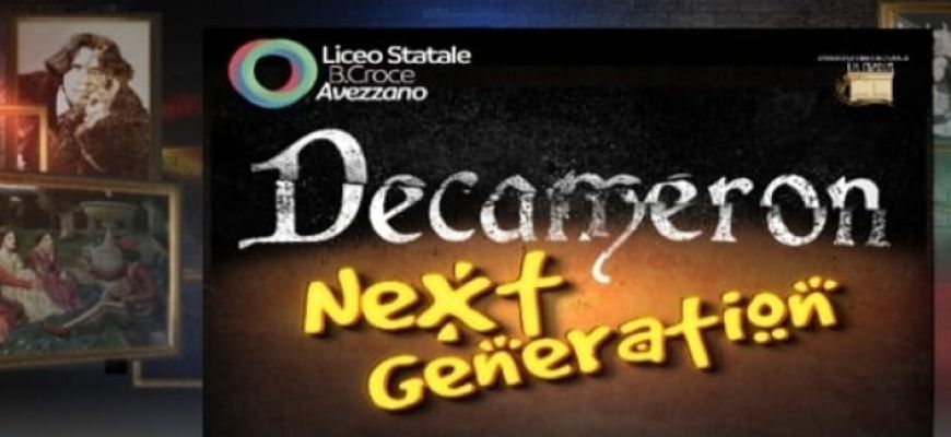 Presentazione del progetto “Decameron Next Generation”.