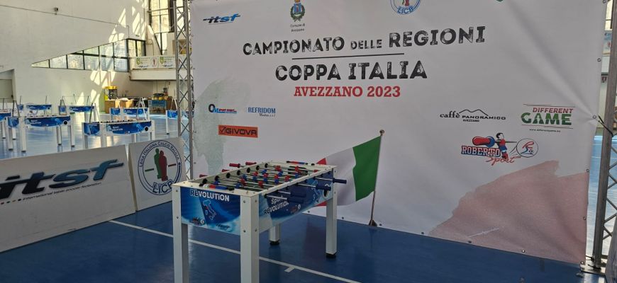 Tutto pronto per il doppio evento nazionale di Calciobalilla ad Avezzano 