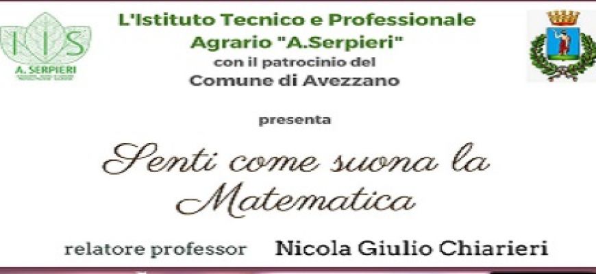 Castello Orsini di Avezzano: conferenza “Senti come suona la matematica”