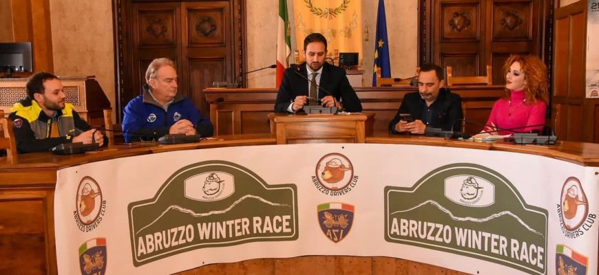 Torna domani, la manifestazione invernale per auto d”epoca “’Abruzzo Winter Race”