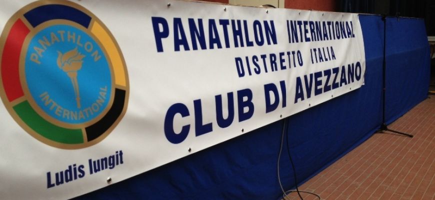 Panatlhon Club Avezzano - inziativa di solidarietà
