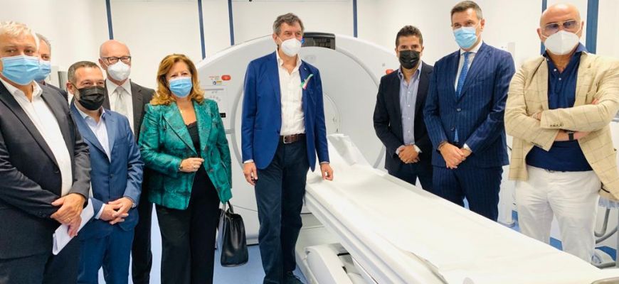 Inaugurata la PET-TAC dell’ospedale Santo Spirito di Pescara.