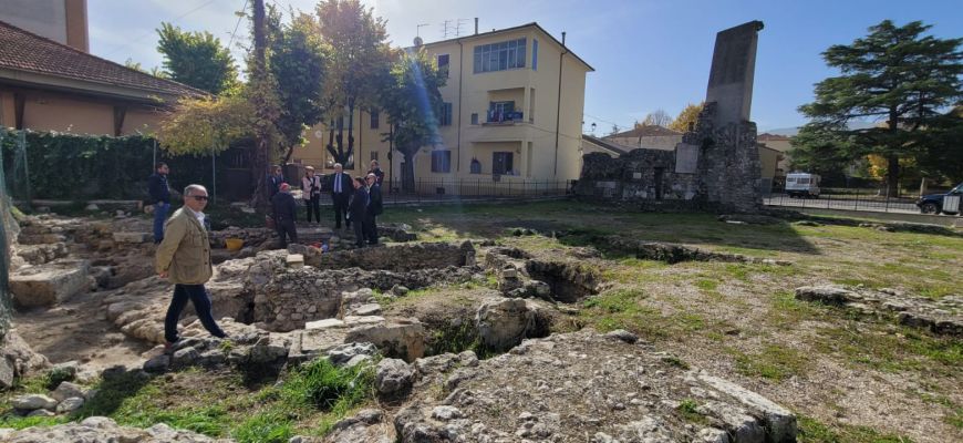 La storia di Avezzano riemerge dagli scavi archeologici in Piazza San Bartolomeo