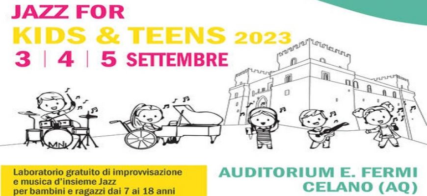 Marsi’N Jazz: attesa ed entusiasmo per l'orchestra giovanile “Jazz For Kids & Teens”
