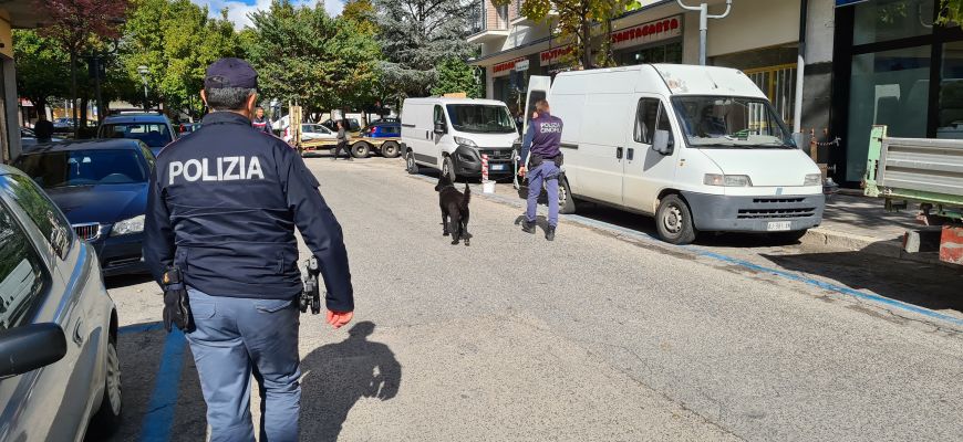 Polizia di Stato di L'Aquila: arrestato un cittadino straniero per possesso di droga