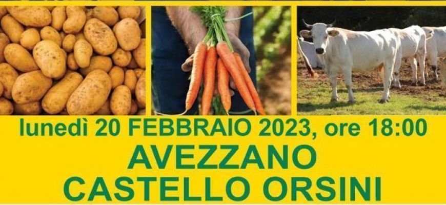 Avezzano: lunedì 20 febbraio ultimo incontro del tour sulla nuova agricoltura
