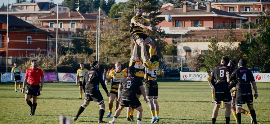 L'Isweb Avezzano Rugby ospita i Cavalieri Union Rugby di Prato 