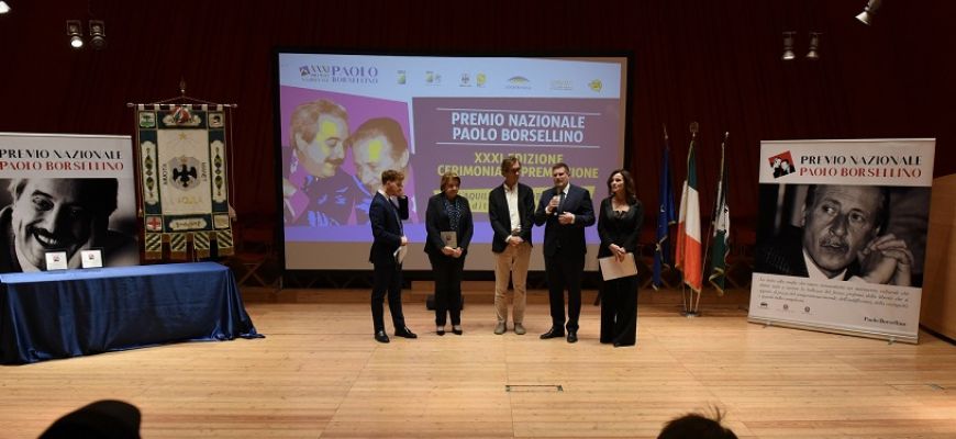 L'Aquila: XXXI edizione del “Premio Nazionale Paolo Borsellino”