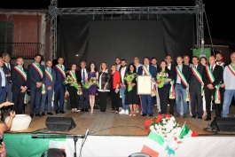 Celebrato il conferimento del titolo onorifico di Città a San Benedetto dei Marsi.