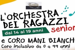Avezzano: Orchestra dei Ragazzi Senior e Coro Mani Bianche, riparte l'attività