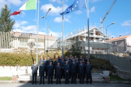 Guardia di Finanza, il generale Buratti in visita in Abruzzo
