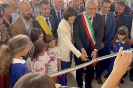 Inaugurata la nuova scuola di via Puglie ad Avezzano