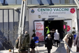 Centro vaccini alla palestra “Vivenza” fino al 31 ottobre.