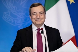 Il Premier Draghi e il Ministro Carfagna il 28 settembre a L'Aquila.