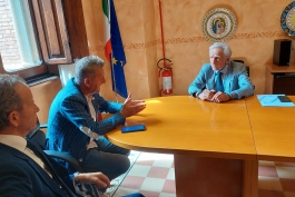 Avezzano: il Sindaco Di Pangrazio incontra il segretario generale della Confsal Marcello Vivarelli