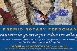 L'Aquila: Premio Rotary Perdonanza 2023 