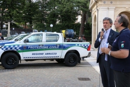 Regione Abruzzo: consegnati alle Aree Interne i nuovi veicoli antincendio