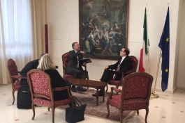 Il Prefetto Giancarlo Di Vincenzo riceve l’Ambasciatore di Francia in Italia 