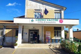 Avezzano: riapre il centro vaccini nella ex scuola in via Fucino.