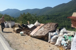 Cappadocia, i volontari raccolgono una tonnellata di rifiuti