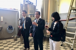 Delegazione giapponese alla scoperta delle eccellenze d'Abruzzo