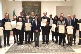 L'Aquila: Consegna dei Diplomi dell’Ordine “Al Merito della Repubblica Italiana” 